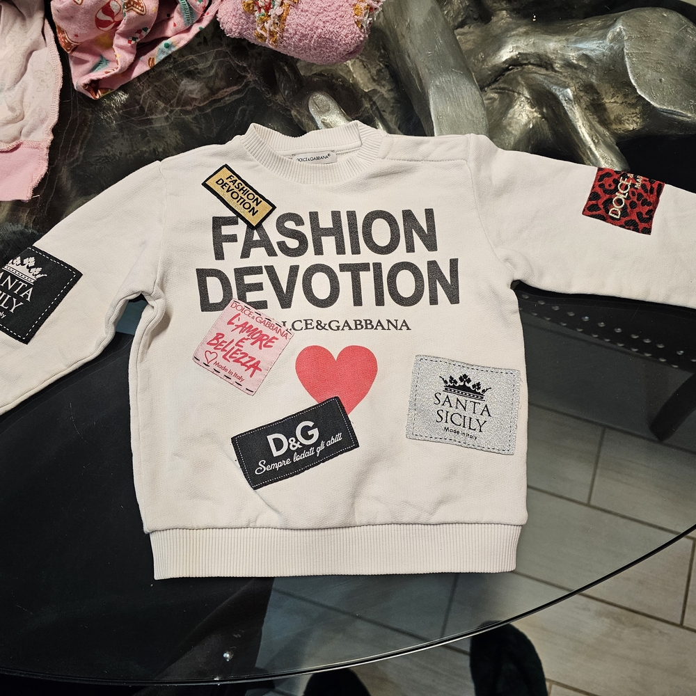 Dolce & Gabbana Fashion Devotion Sweatshirt